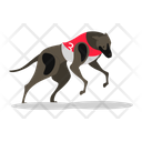 Three Number Dog  Icon