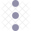 Three Vertical Dots Menu Icon