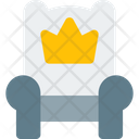 Throne King Royal Icon