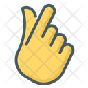 Thumb Crossed  Icon