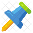 Pin Push Attachment Icon