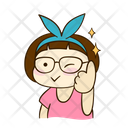 Up Wink Smile Miumiu Emoticon Expression Icon