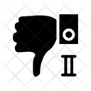 Thumbs Down Bad Image Bad Impression Icon