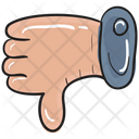 Thumbs Down Dislike Hand Gesture Icon