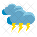 Cloud Lightning Thunder Icon