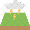 Lightning Clouds Thunderstorm Icon