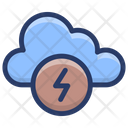 Thunderstorm Cloud Thunder Thunder Bolt Icon