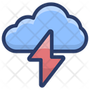 Thunderstorm Cloud Thunder Thunder Bolt Icon