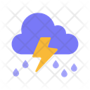 Thunderstorm Rain Icon