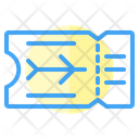 Ticket Travel Boarding Pass Icon