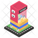 Information Booth Ticket Booth Ticket Counter Icon