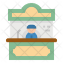 Office Ticket Commerce Icon