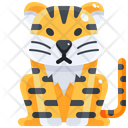 Tiger Predator Carnivore Icon