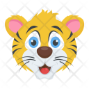 Lion Face Cub Icon