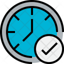 Time Check Clock Icon