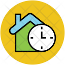 Time House Timing Icon