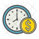Time Dollar Money Icon