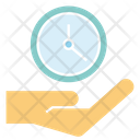 Time Hand Clock Icon
