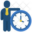 Time Manager People Icon