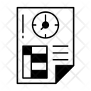 Time Audit Icon