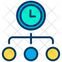 Time Management Time Schedule Time Flow Icon