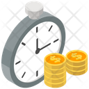 Time Is Money Future Savings Business Time Icon