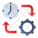Time Clock Work Icon