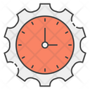 Time Management Time Maintenance Time Service Icon