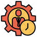 Clock Management Time Icon