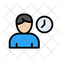 Time Management Working Icon