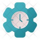 Time Management Productivity Efficiency Icon