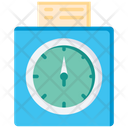 Time Record Running Time Record Smartwatch Icon