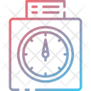 Time Record Icon - Download in Gradient Style