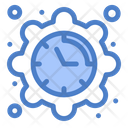 Time Setting Time Management Clock Setting Icon