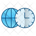 Time Zones Business Icon