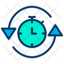 Stopwatch Timer Rearrange Timer Icon