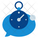 Timer Chat Conversation Icon