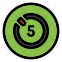 Timer Five Icon
