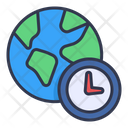 Timezone World Icon