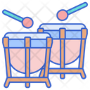 Timpani Drum Drum Stick Icon