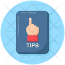 Hand Gesture Tips Educational Tips Icon