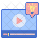 Tips Trick Video Video Guide Video Idea Icon