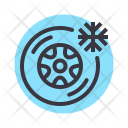 Tire Tyre Cold Icon