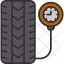 Tire Pressure Car Mechanic Icon