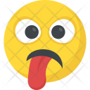 Tired Exhausted Emoji Icon