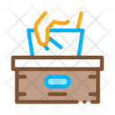 Tissue Paper Box Icon