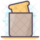 Toast Breakfast Meal Icon