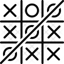 Toe Tic Tac Toe Competition Icon