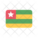 Togo Bandera Pais Icono
