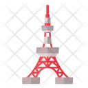 Tokyo Tower Landmark Icon